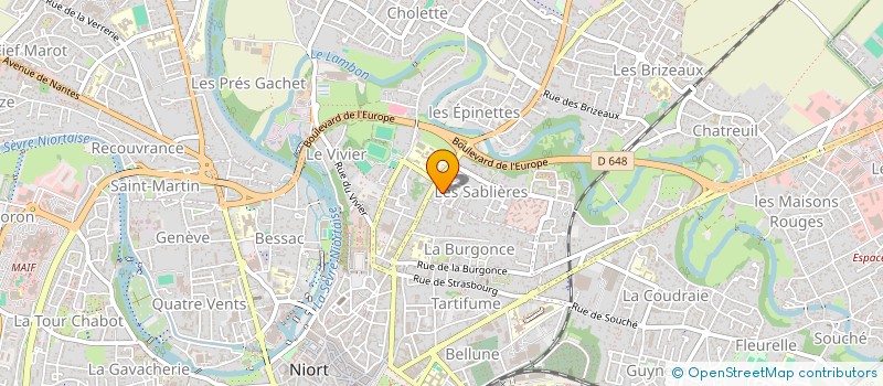 localisation de l'entreprise MONSIEUR GUILLAUME ANDRE  NIORT