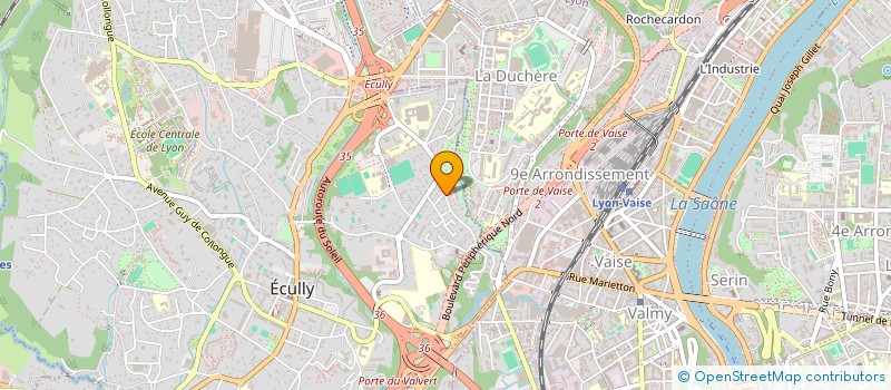 localisation de l'entreprise MONSIEUR GUILLAUME ANDREUX  ECULLY