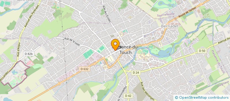 localisation de l'entreprise MONSIEUR GUILLAUME ANDRIEU  PLAISANCE-DU-TOUCH