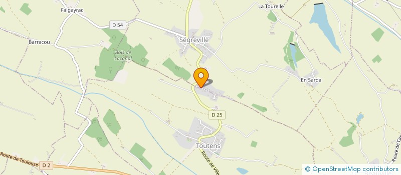 localisation de l'entreprise MONSIEUR GUILLAUME ANDRYSIAK à SEGREVILLE