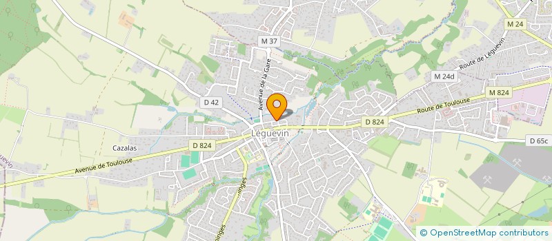 localisation de l'entreprise MONSIEUR GUILLAUME ANE  LEGUEVIN