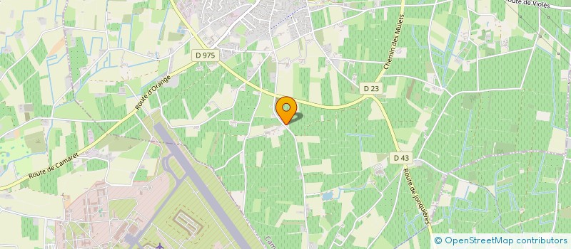 localisation de l'entreprise MONSIEUR GUILLAUME ANTOINE  CAMARET-SUR-AIGUES