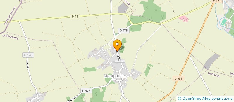 localisation de l'entreprise MONSIEUR GUILLAUME ANTOINE  MONTPOTHIER