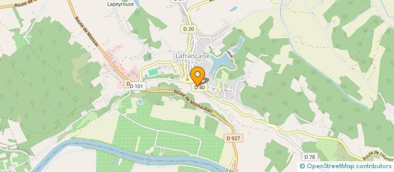 localisation de l'entreprise MONSIEUR GUILLAUME ANTUNES SANCHES  LAFRANCAISE