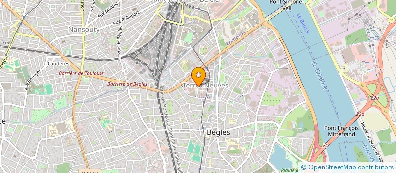 localisation de l'entreprise MONSIEUR GUILLAUME ARGENTO à BEGLES