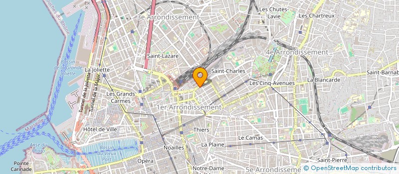 localisation de l'entreprise MONSIEUR GUILLAUME ARGOUARCH à MARSEILLE