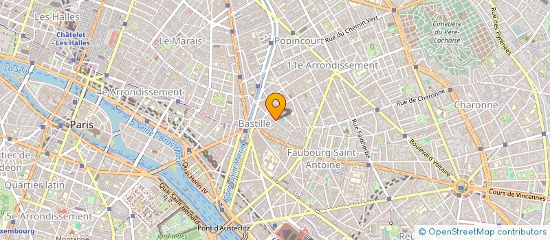 localisation de l'entreprise MONSIEUR GUILLAUME ARMANTIER  PARIS