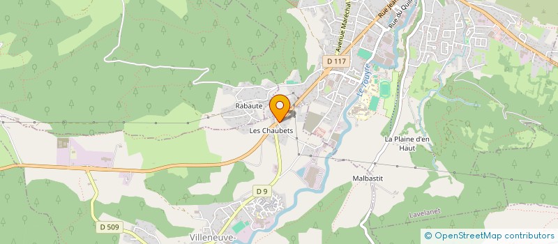 localisation de l'entreprise MONSIEUR GUILLAUME ARMENGAUD  VILLENEUVE-D'OLMES