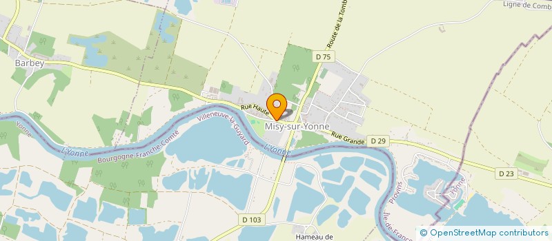 localisation de l'entreprise MONSIEUR GUILLAUME ARMENIO  LA TOMBE