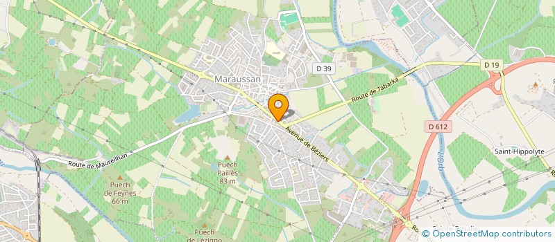 localisation de l'entreprise MONSIEUR GUILLAUME ASSIE  MARAUSSAN