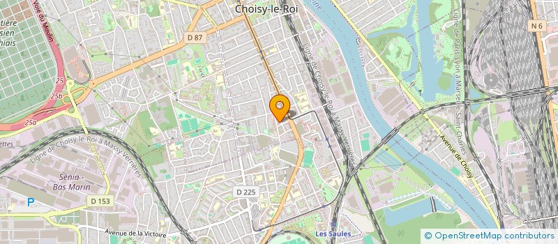 localisation de l'entreprise MONSIEUR GUILLAUME ATKINSON  CHOISY-LE-ROI