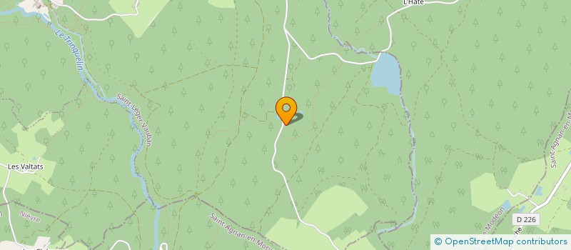 localisation de l'entreprise MONSIEUR GUILLAUME ATTAL  SAINT-LEGER-VAUBAN