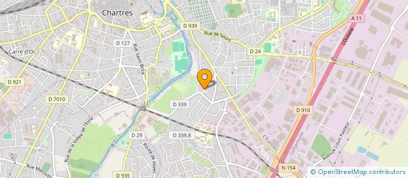 localisation de l'entreprise MONSIEUR GUILLAUME AUBERT à CHARTRES
