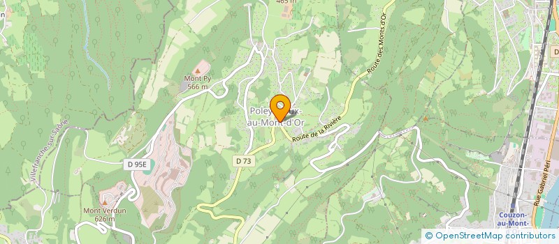 localisation de l'entreprise MONSIEUR GUILLAUME AUBOURG  POLEYMIEUX-AU-MONT-D'OR