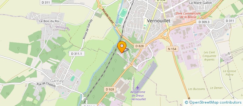 localisation de l'entreprise MONSIEUR GUILLAUME AUCHER à VERNOUILLET