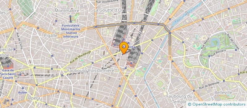 localisation de l'entreprise MONSIEUR GUILLAUME AUDUREAU  PARIS 10