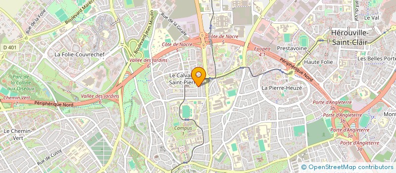 localisation de l'entreprise MONSIEUR GUILLAUME AUGRAIN à CAEN