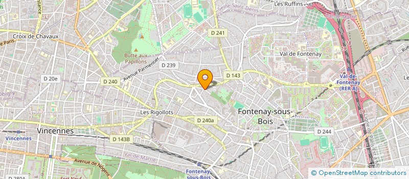 localisation de l'entreprise MONSIEUR GUILLAUME AUPRETRE à FONTENAY-SOUS-BOIS