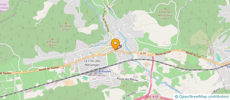 localisation de l'entreprise MONSIEUR GUILLAUME AUTRAN  CARNOULES