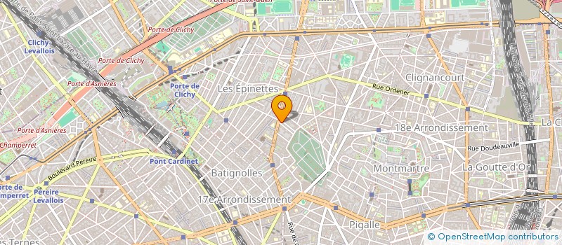 localisation de l'entreprise MONSIEUR GUILLAUME AUTRET  PARIS