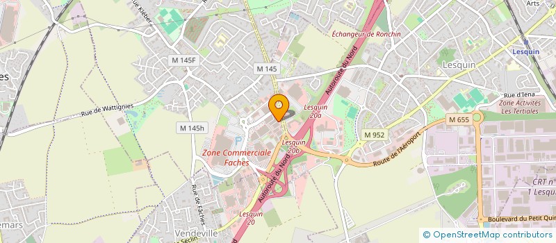 localisation de l'entreprise MONSIEUR GUILLAUME AUVRAY  FACHES-THUMESNIL