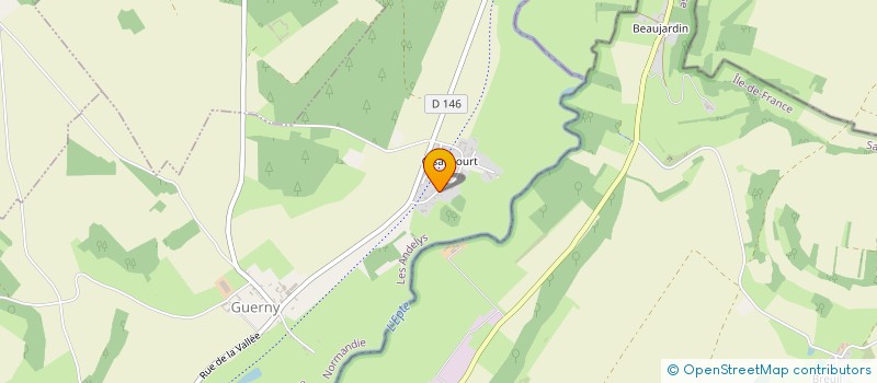 localisation de l'entreprise MONSIEUR GUILLAUME AZADIAN  GUERNY