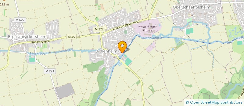 localisation de l'entreprise MONSIEUR GUILLAUME AZAMBRE  ACHENHEIM