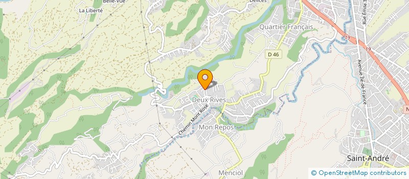 localisation de l'entreprise MONSIEUR GUILLAUME BABET  SAINTE-SUZANNE