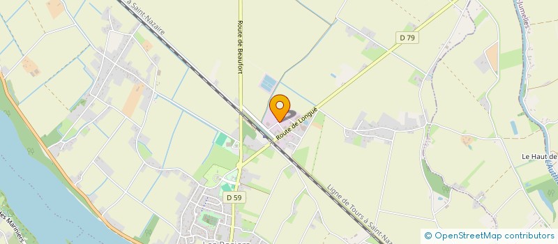 localisation de l'entreprise MONSIEUR GUILLAUME BABOUOT à GENNES-VAL-DE-LOIRE