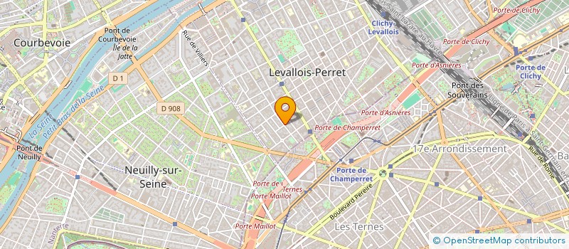 localisation de l'entreprise MONSIEUR GUILLAUME BAGES à LEVALLOIS-PERRET