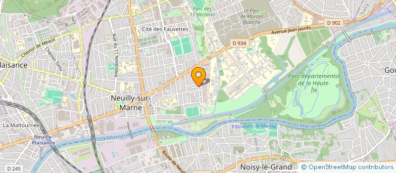 localisation de l'entreprise MONSIEUR GUILLAUME BAILLEUL à NEUILLY-SUR-MARNE