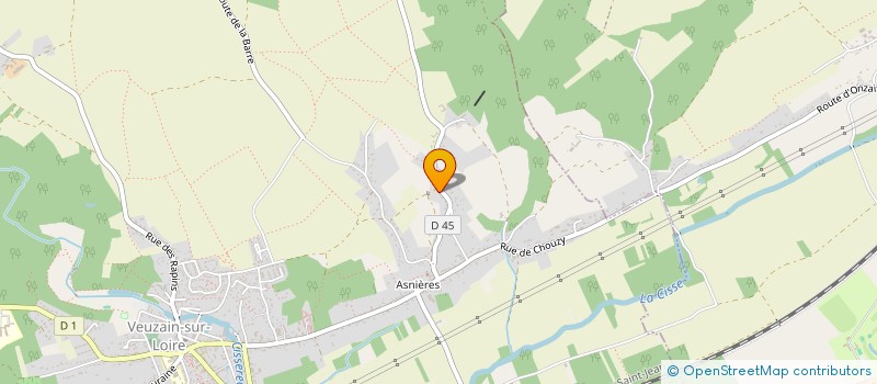 localisation de l'entreprise MONSIEUR GUILLAUME BAILLEUL  VEUZAIN-SUR-LOIRE