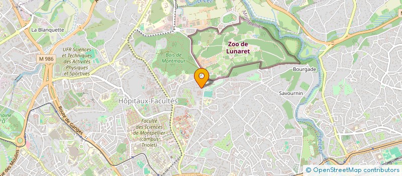 localisation de l'entreprise MONSIEUR GUILLAUME BAISSETTE à MONTPELLIER