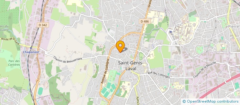 localisation de l'entreprise MONSIEUR GUILLAUME BALIAN à SAINT-GENIS-LAVAL