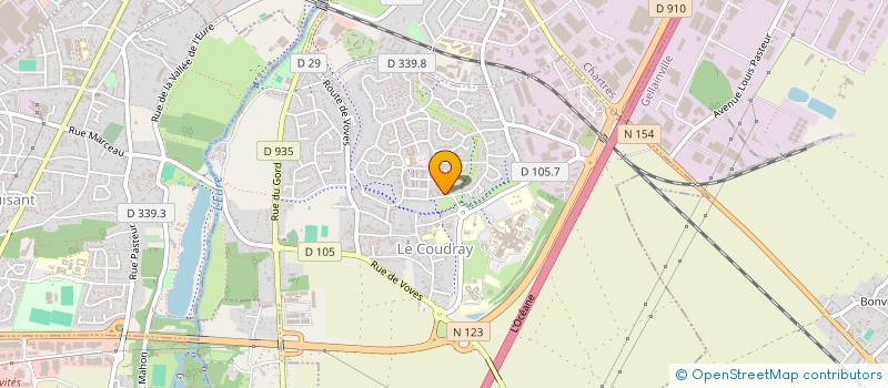 localisation de l'entreprise MONSIEUR GUILLAUME BALLANDRAS à LE COUDRAY