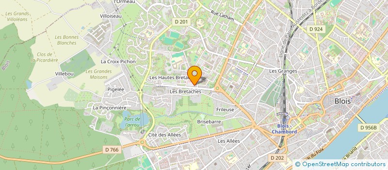 localisation de l'entreprise MONSIEUR GUILLAUME BALLAUD  BLOIS