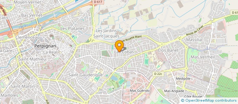 localisation de l'entreprise MONSIEUR GUILLAUME BANERAS  PERPIGNAN