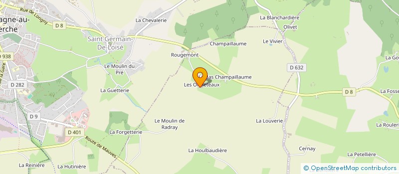 localisation de l'entreprise MONSIEUR GUILLAUME BANSARD à LOISAIL