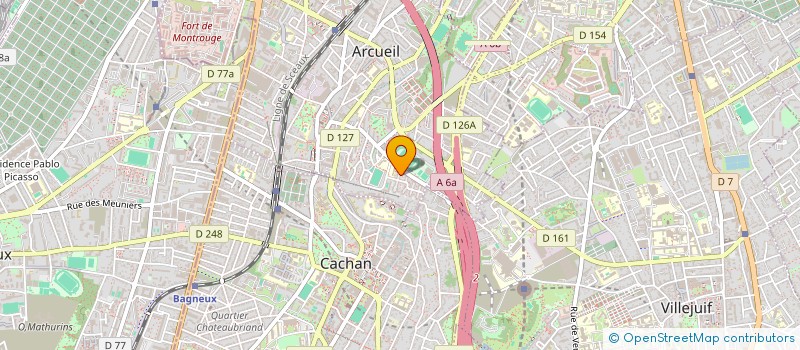 localisation de l'entreprise MONSIEUR GUILLAUME BANVILLE  ARCUEIL