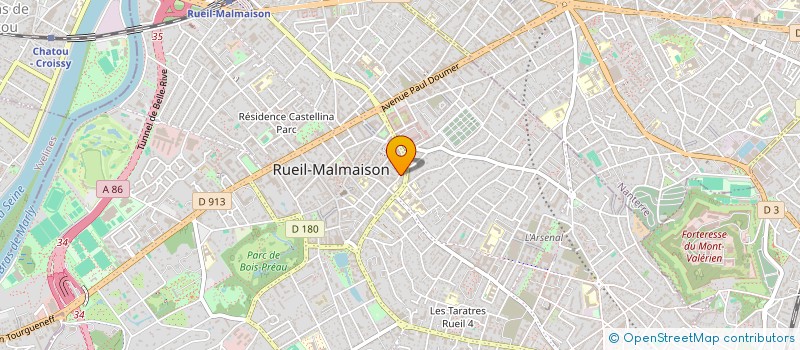 localisation de l'entreprise MONSIEUR GUILLAUME BAO à RUEIL-MALMAISON