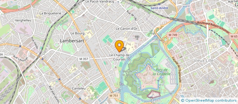 localisation de l'entreprise MONSIEUR GUILLAUME BAPTISTE à LAMBERSART