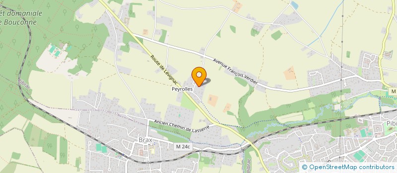 localisation de l'entreprise MONSIEUR GUILLAUME BAPTISTE  PIBRAC