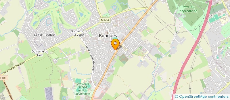 localisation de l'entreprise MONSIEUR GUILLAUME BARATTO  BONDUES