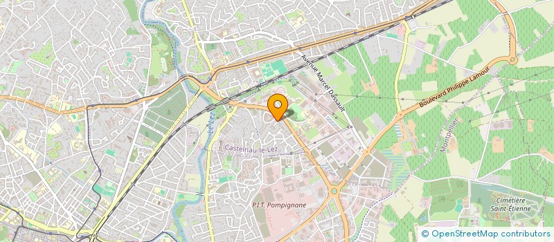 localisation de l'entreprise MONSIEUR GUILLAUME BARBAZ à CASTELNAU-LE-LEZ