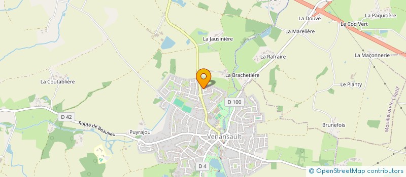 localisation de l'entreprise MONSIEUR GUILLAUME BARBE  VENANSAULT