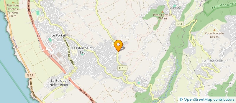 localisation de l'entreprise MONSIEUR GUILLAUME BARBIER à SAINT-LEU