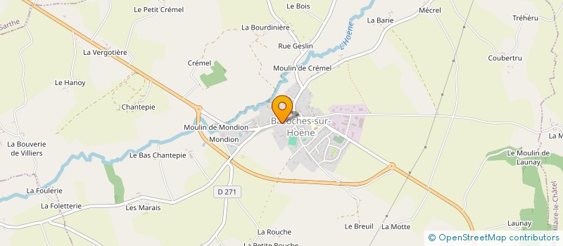 localisation de l'entreprise MONSIEUR GUILLAUME BARCELO PAMIES à BAZOCHES-SUR-HOENE