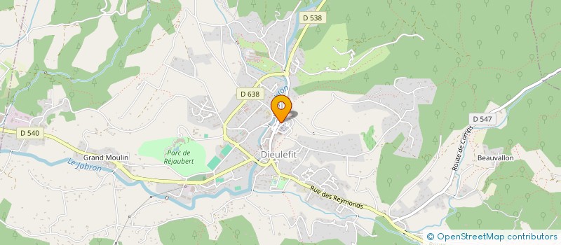 localisation de l'entreprise MONSIEUR GUILLAUME BARDET à DIEULEFIT