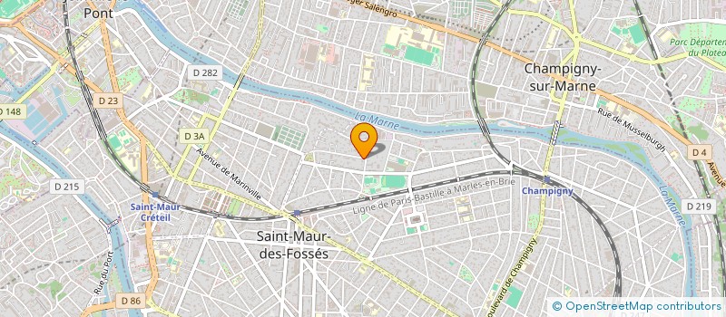 localisation de l'entreprise MONSIEUR GUILLAUME BARDIN à SAINT-MAUR-DES-FOSSES