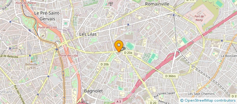 localisation de l'entreprise MONSIEUR GUILLAUME BARNAVON à BAGNOLET